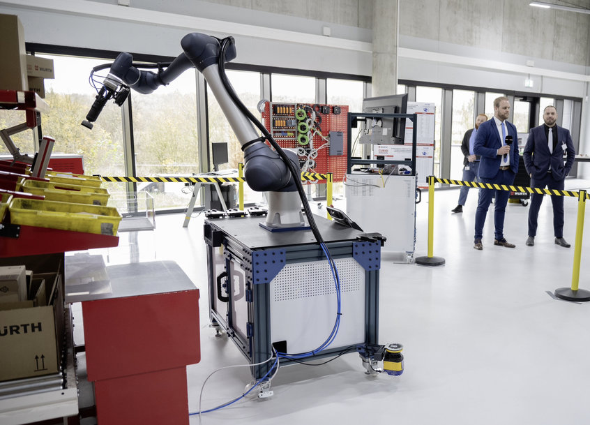 Festo ontwikkelt AI-robotoplossing voor logistiek centrum in Würth