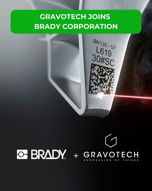 Gravotech wordt onderdeel van Brady Corporation